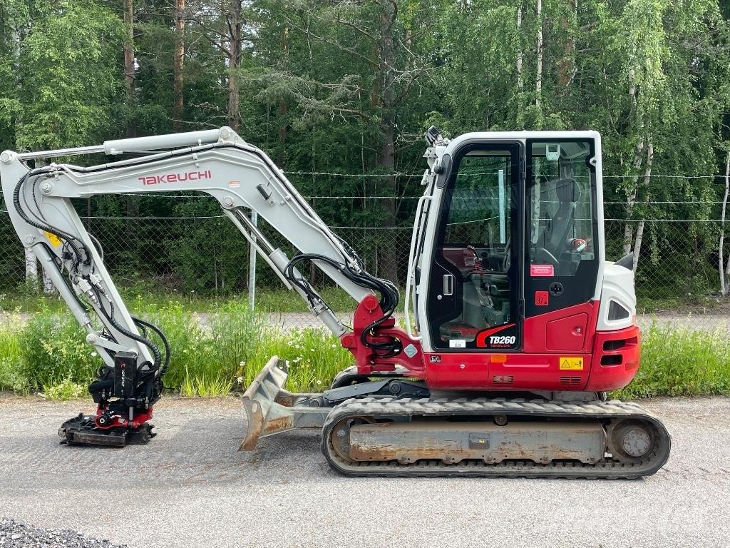 Takeuchi TB 260 Minigravere <7t