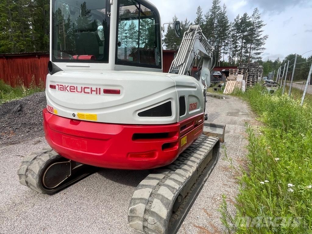 Takeuchi TB 260 Minigravere <7t