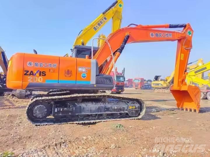Hitachi ZX200 Beltegraver