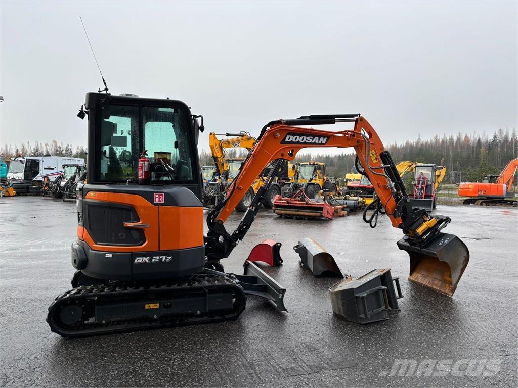 Doosan DX27Z-7 Minigravere <7t