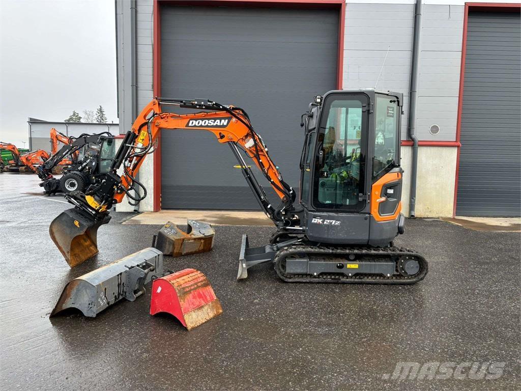 Doosan DX27Z-7 Minigravere <7t