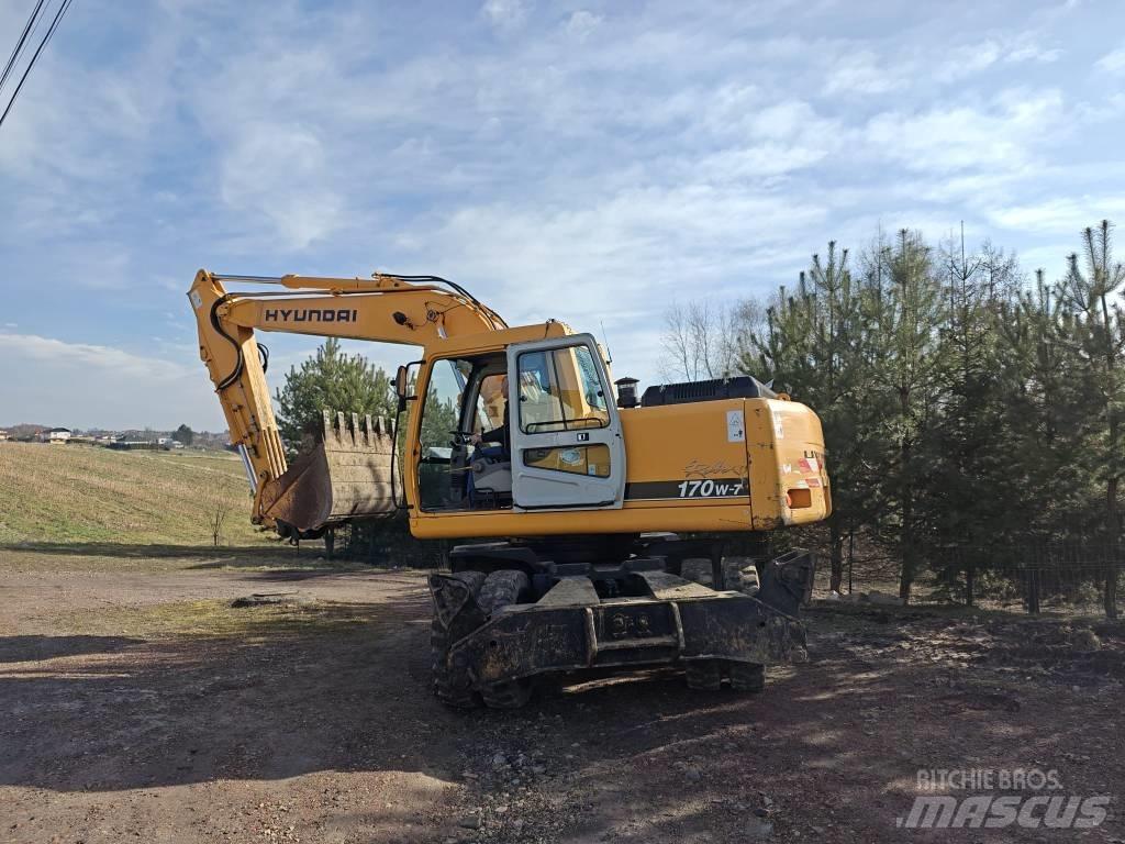 Hyundai 170W-7 Hjulgravere
