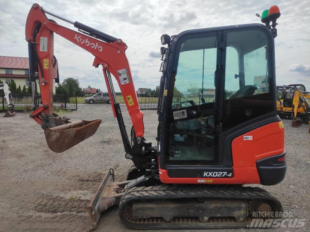 Kubota KX 027-4 Minigravere <7t
