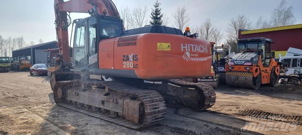 Hitachi ZX 280 LC-3 Beltegraver