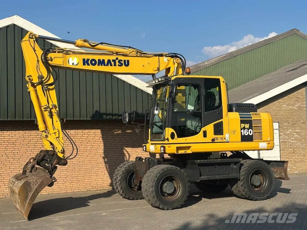 Komatsu PW160-8 Hjulgravere