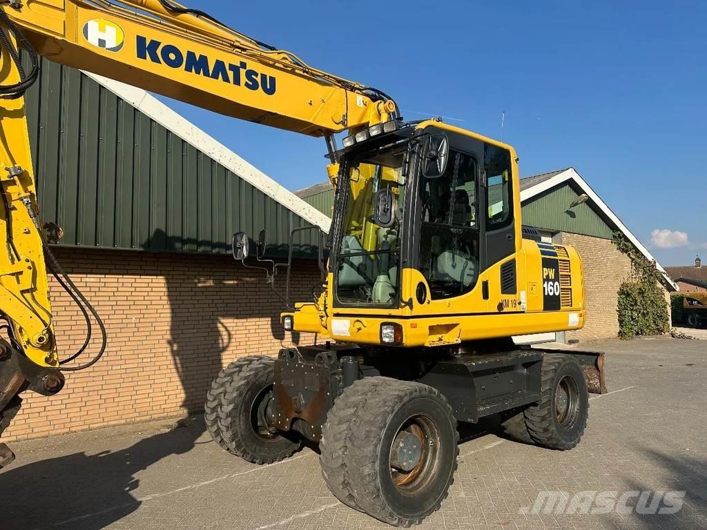 Komatsu PW160-8 Hjulgravere