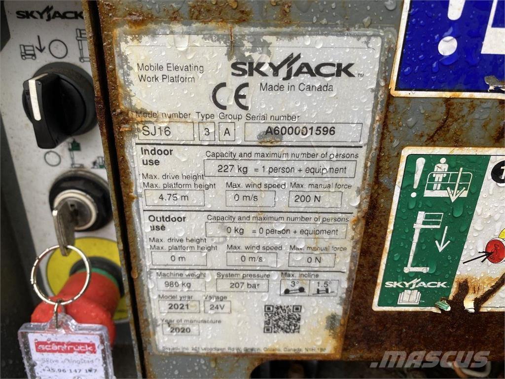 SkyJack SJ16 Personløftere