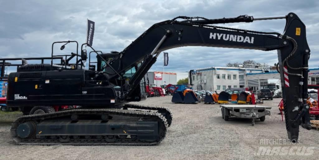 Hyundai HX 300 AL Beltegraver