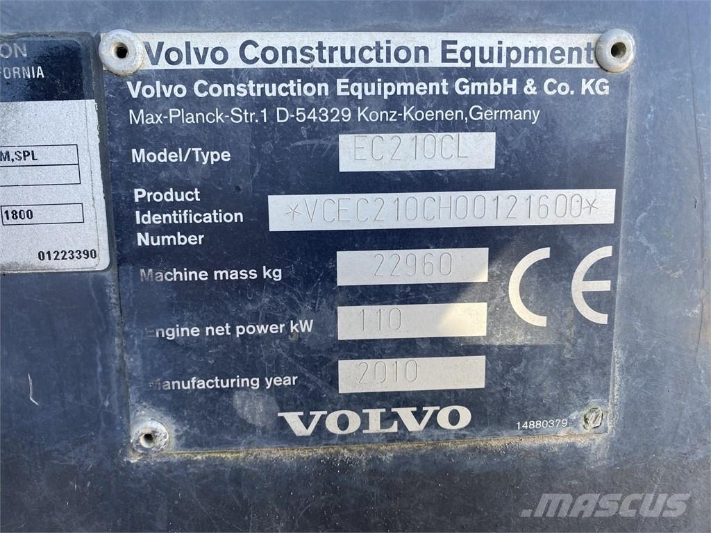 Volvo EC 210 C L Beltegraver