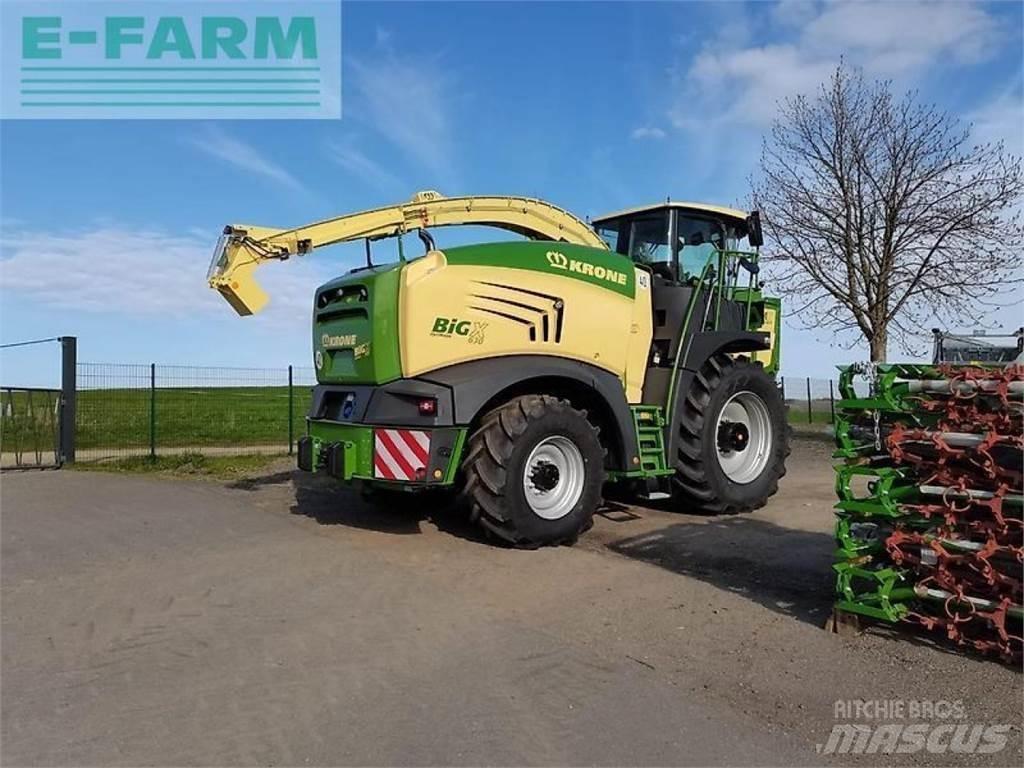 Krone big x 630 Selvdrevne fôrhøstere