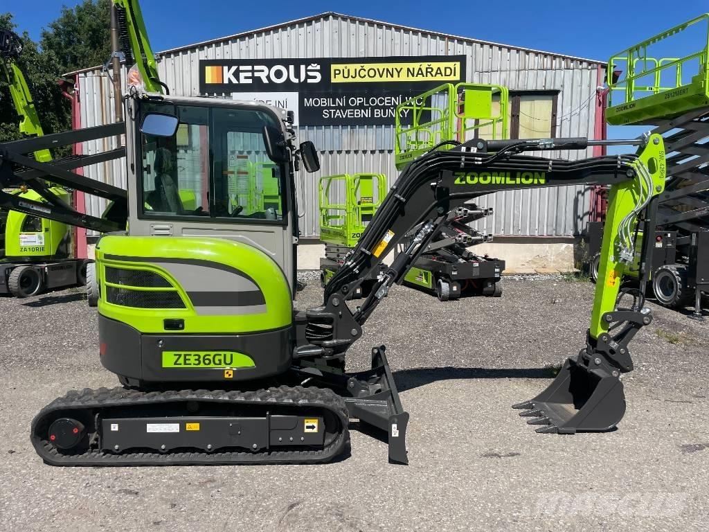 Zoomlion ZE 36 GU Beltegraver