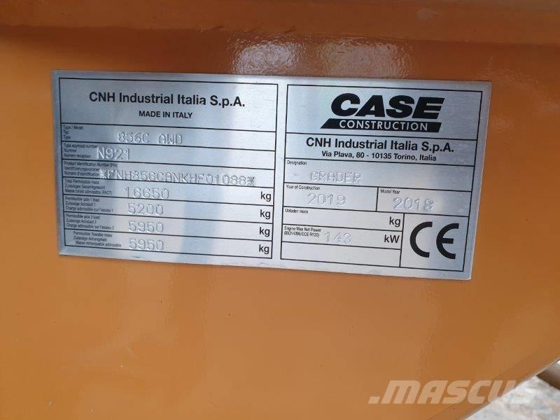 CASE 856 C AWD Veihøvler