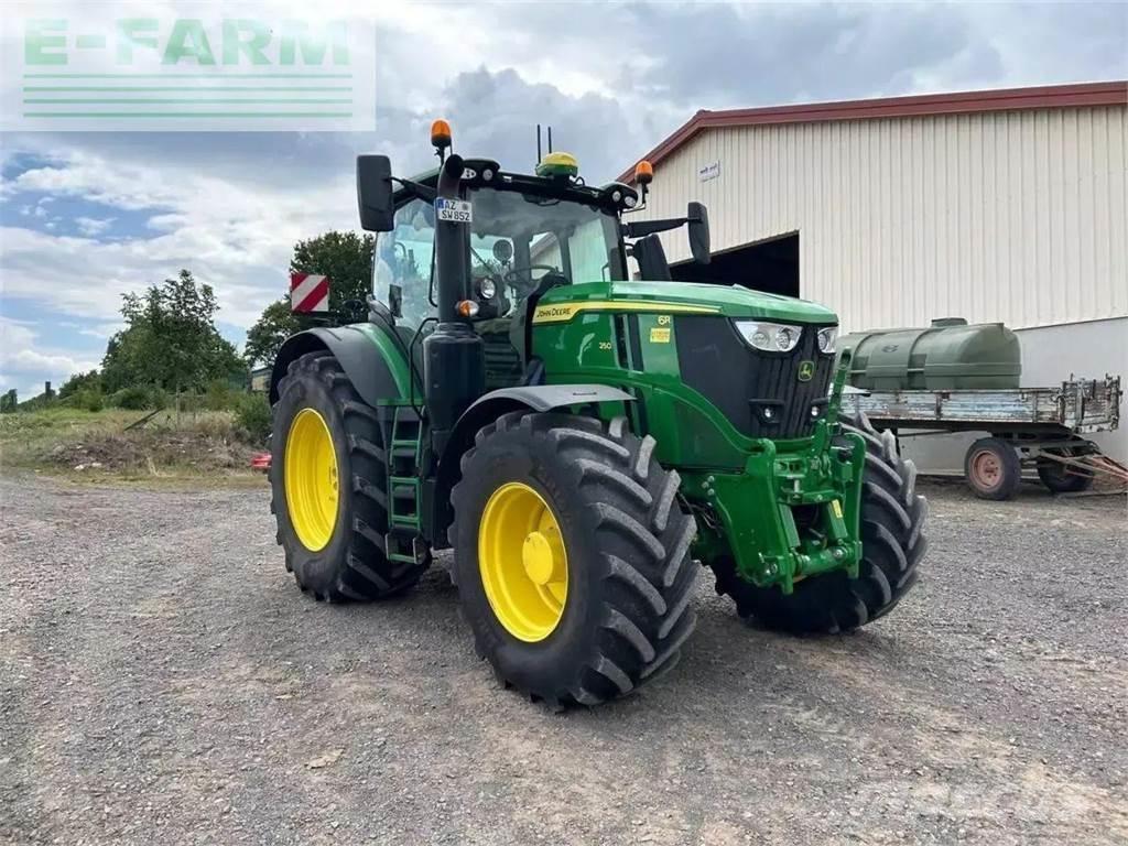 John Deere 6r 250 Traktorer