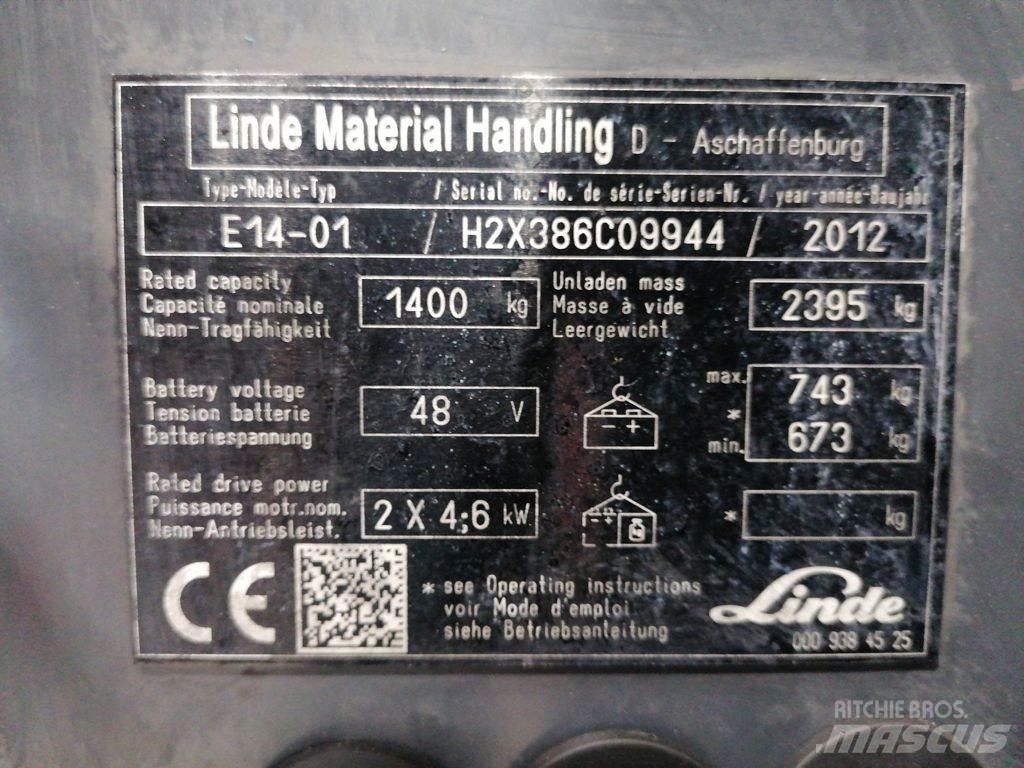 Linde E14-01 Elektriske trucker