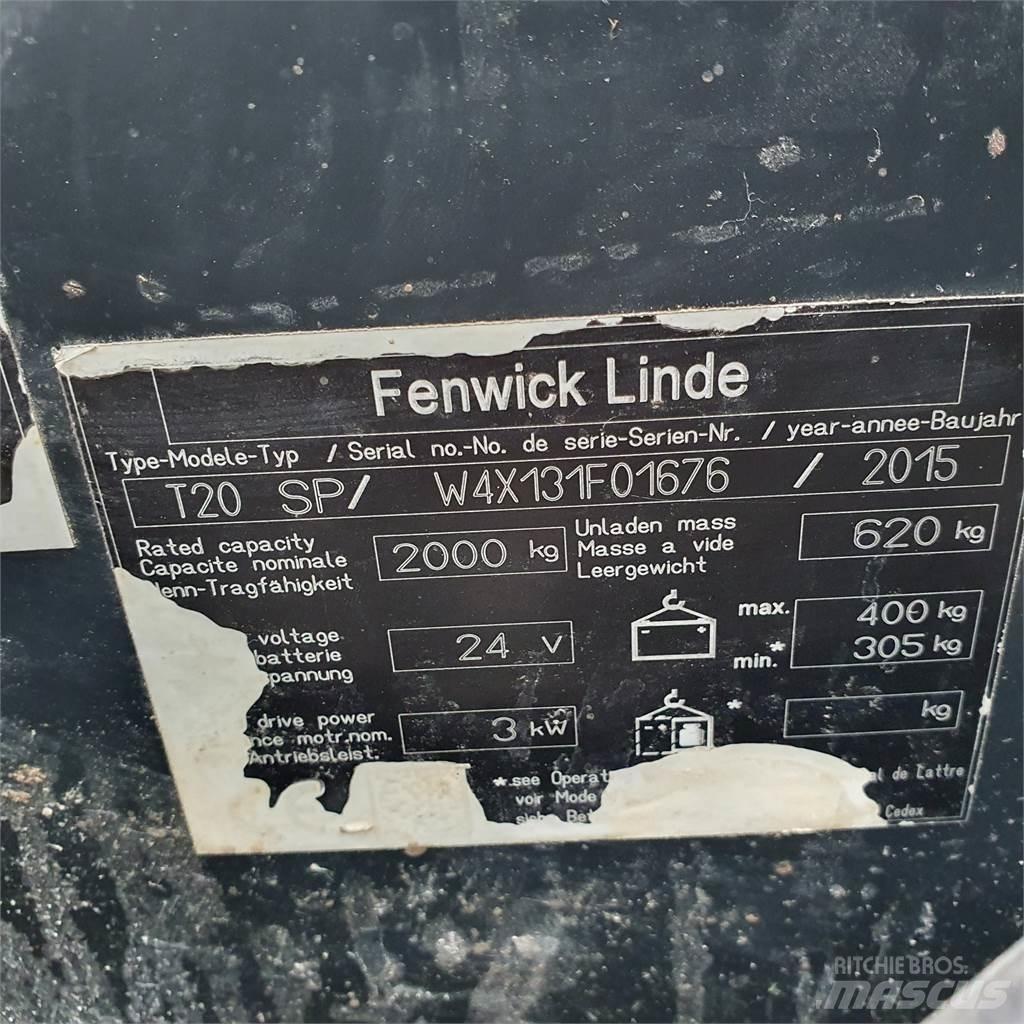 Linde T20SP kurz Lavtløftende truck
