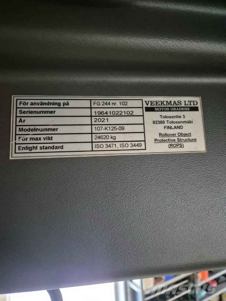 Veekmas FG 244 Veihøvler