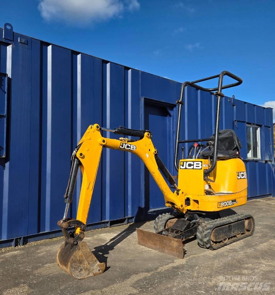 JCB 8008 CTS 3 Bkts Minigravere <7t