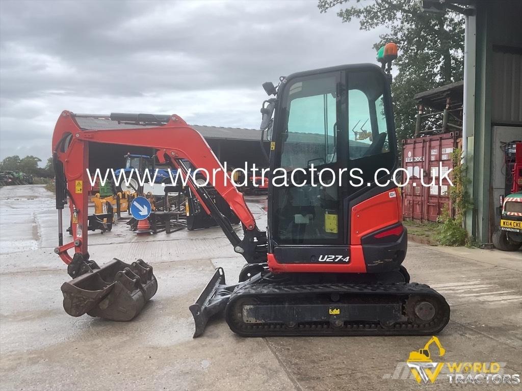Kubota U 27-4 Minigravere <7t