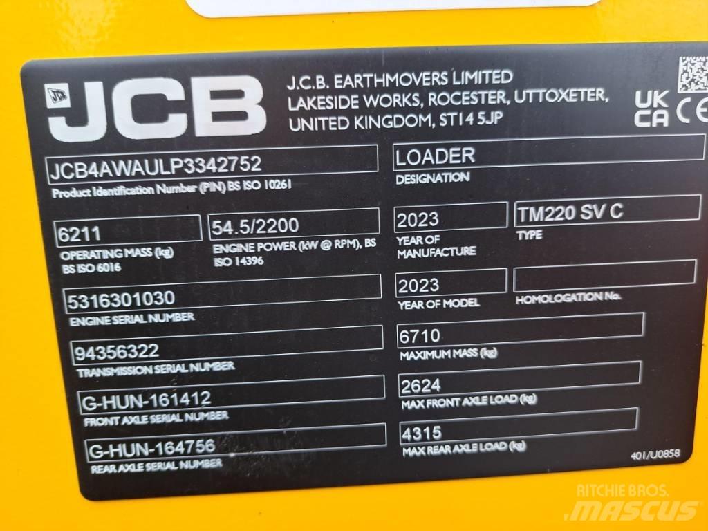 JCB TM 220 SV Hjullastere