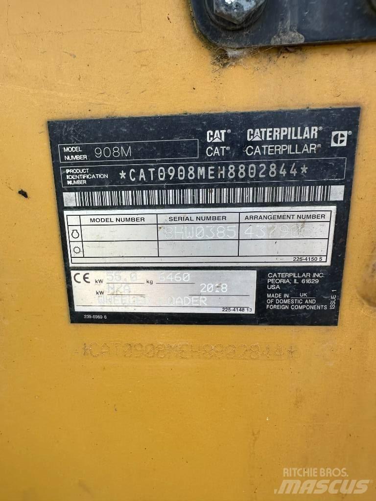 CAT 908M Hjullastere