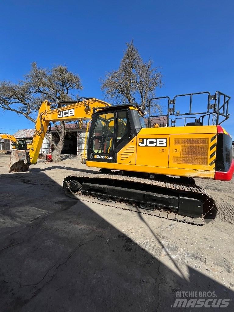 JCB JS 220 LC Beltegraver