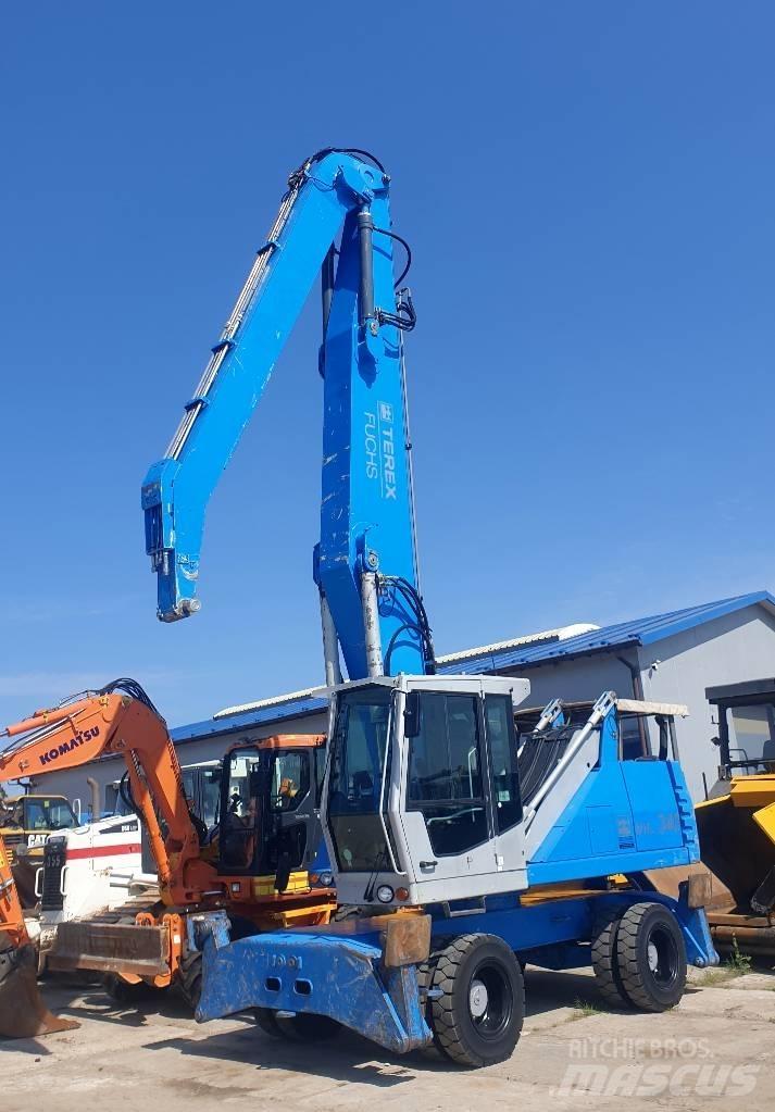 Terex Fuchs MHL340 Gravemaskiner for avfallshåndtering