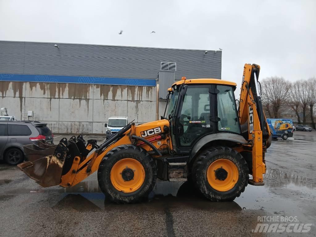 JCB 4cxAEC joystick Traktorgravere