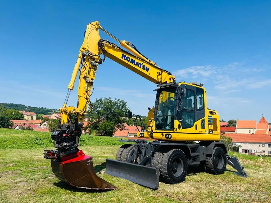 Komatsu PW 148-10 Hjulgravere