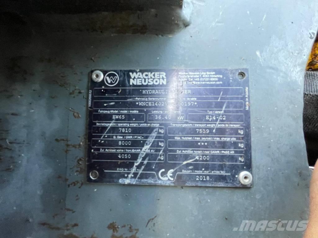Wacker Neuson W65 Hjulgravere