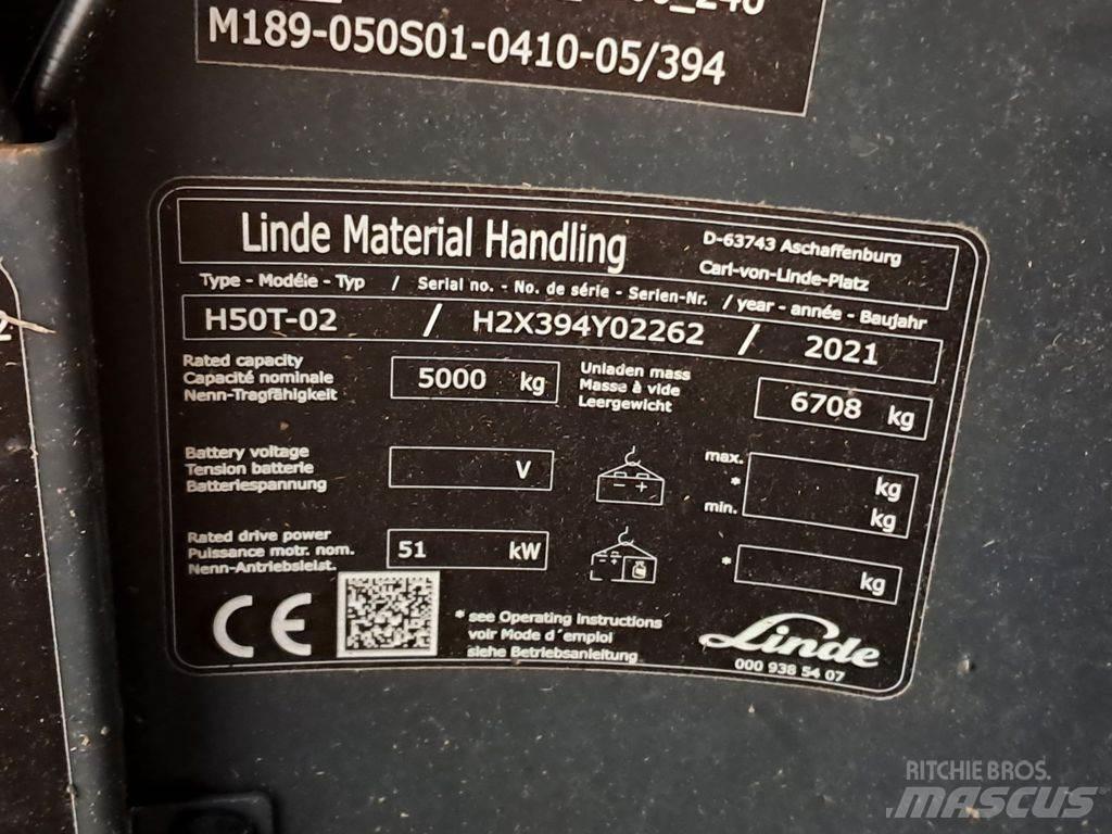 Linde H50T-02 Propan trucker