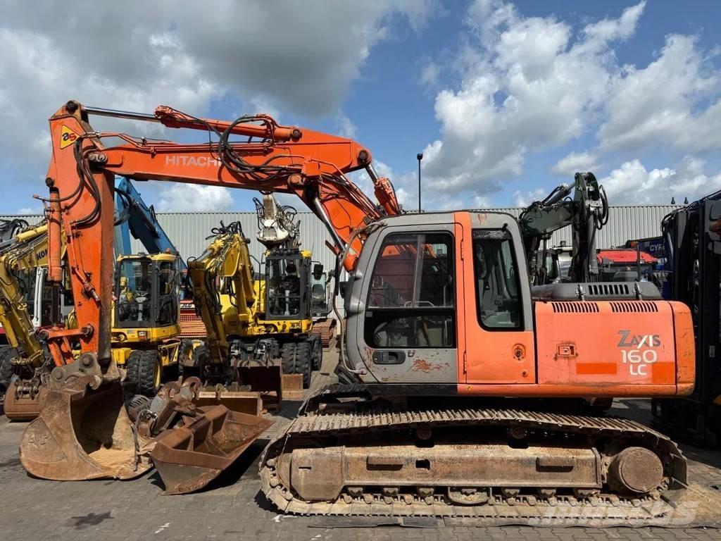 Hitachi ZX160LC Beltegraver