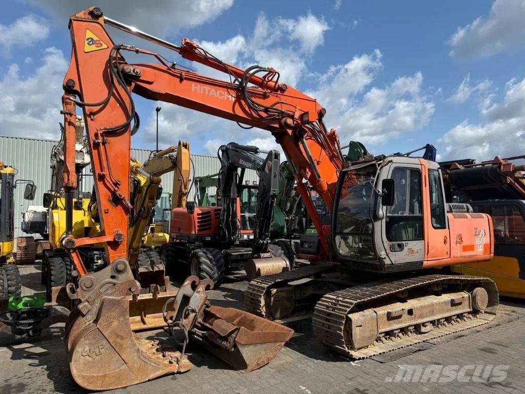 Hitachi ZX160LC Beltegraver