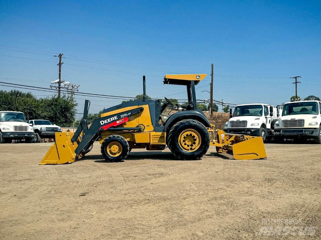 John Deere 210 LE EP Frontlastere og graveredskap