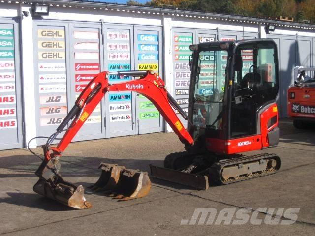Kubota KX019-4 Minigravere <7t