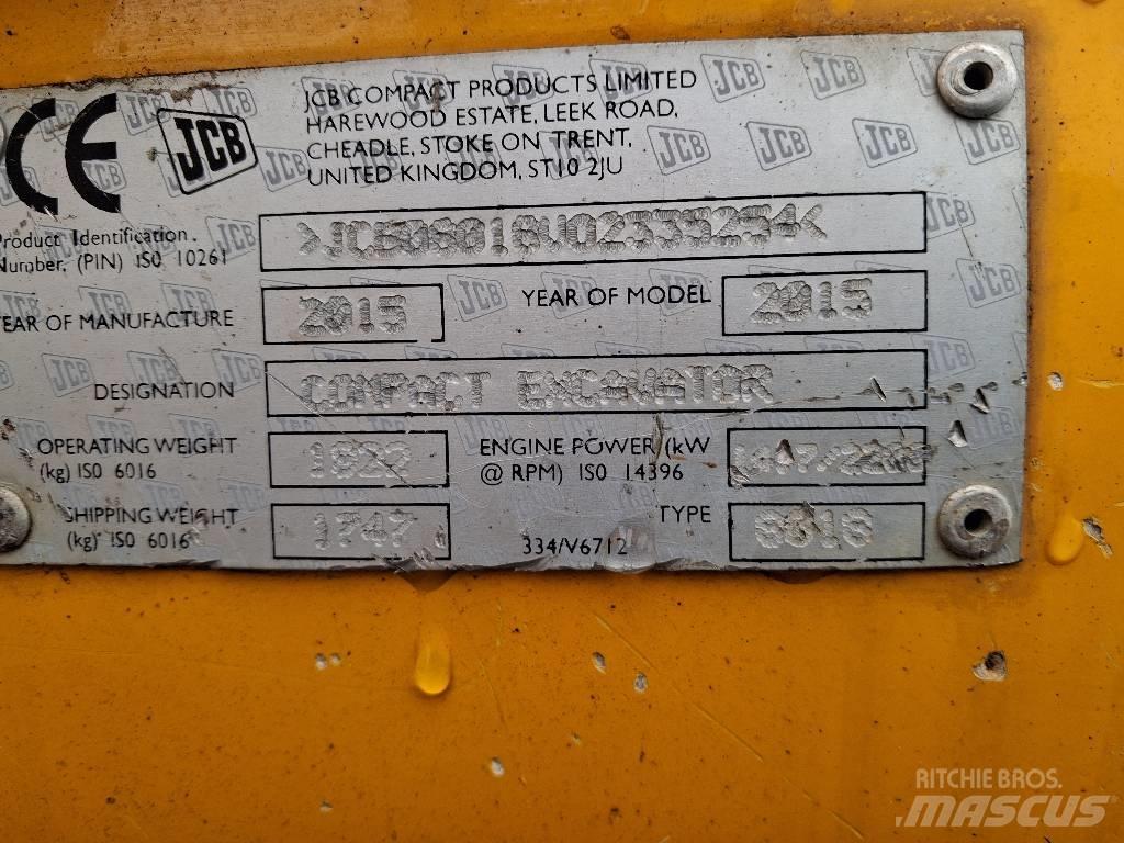 JCB 8018 CTS Minigravere <7t