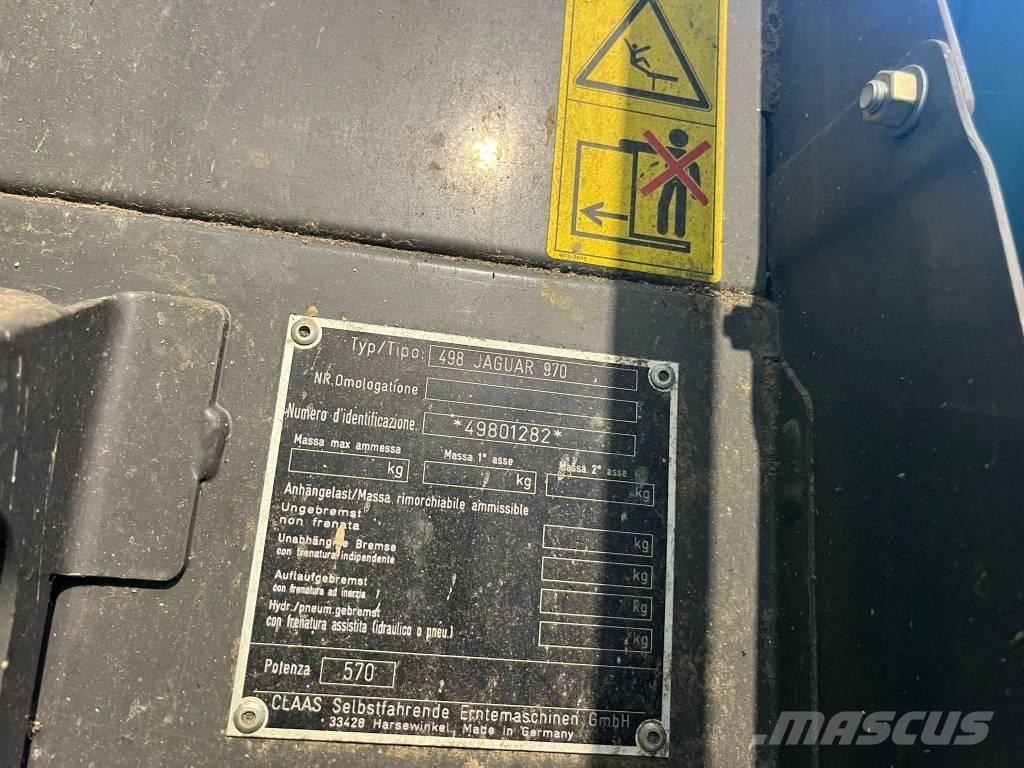 CLAAS Jaguar 970 Selvdrevne fôrhøstere