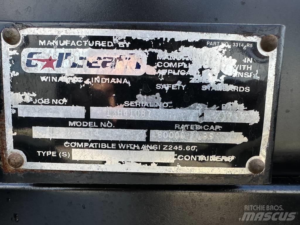 Mack GU813 Kabelløft lastebiler