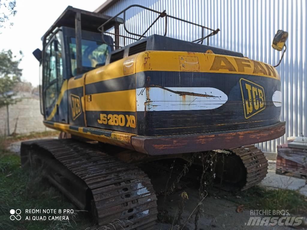 JCB JS 260 XD Beltegraver