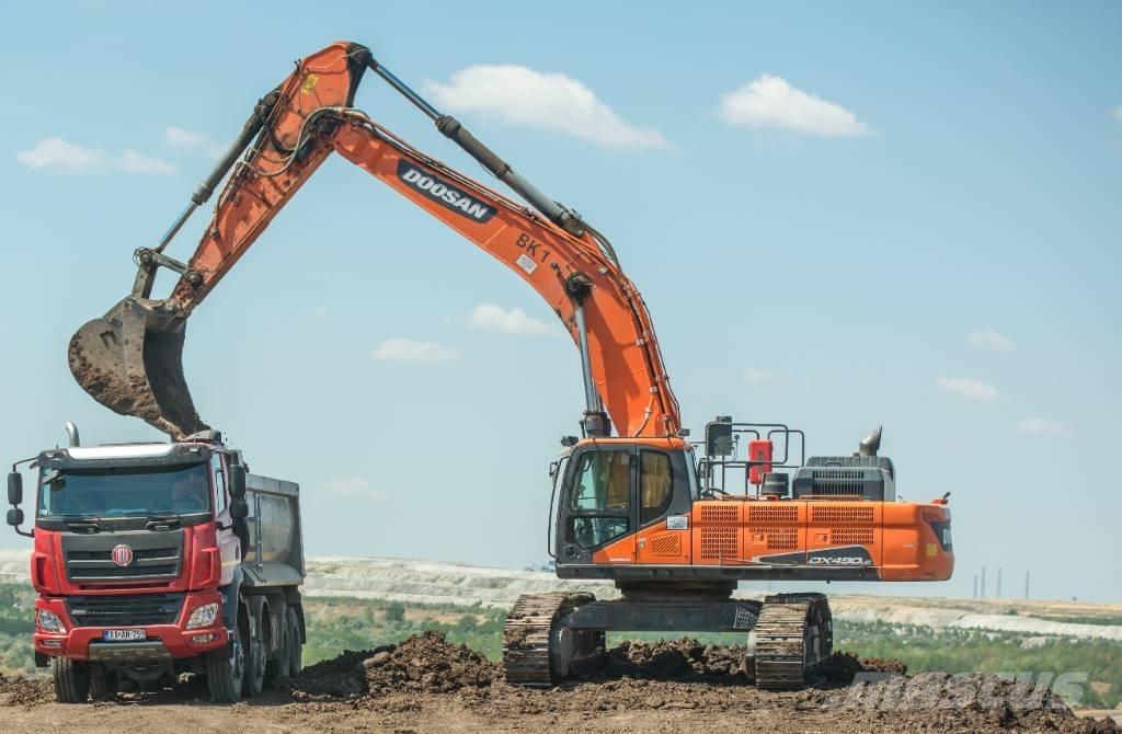 Doosan DX490LC-5 Beltegraver