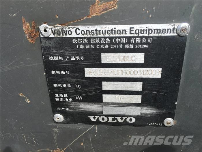 Volvo EC 210 B LC Beltegraver