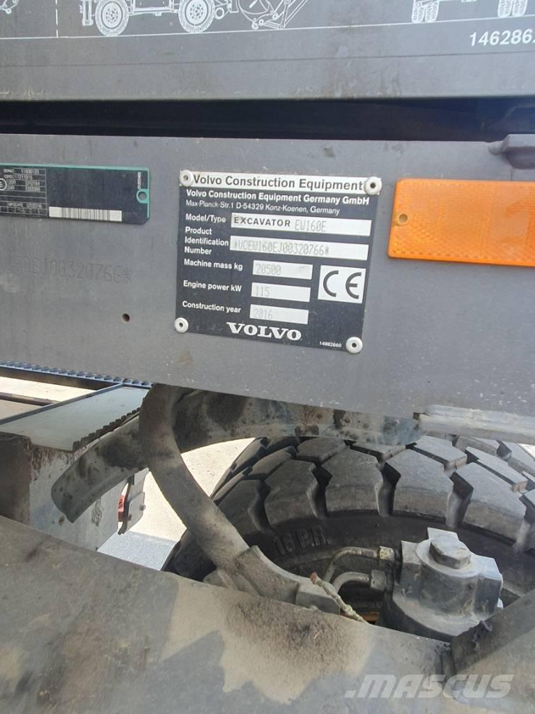 Volvo EW 160 E Hjulgravere