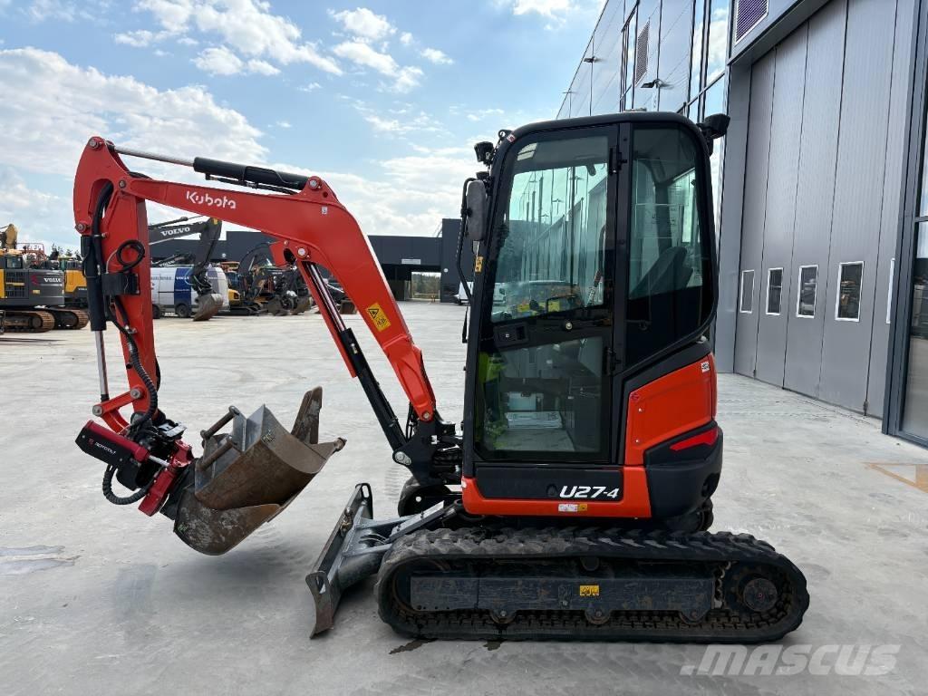 Kubota U 27-4 Minigravere <7t