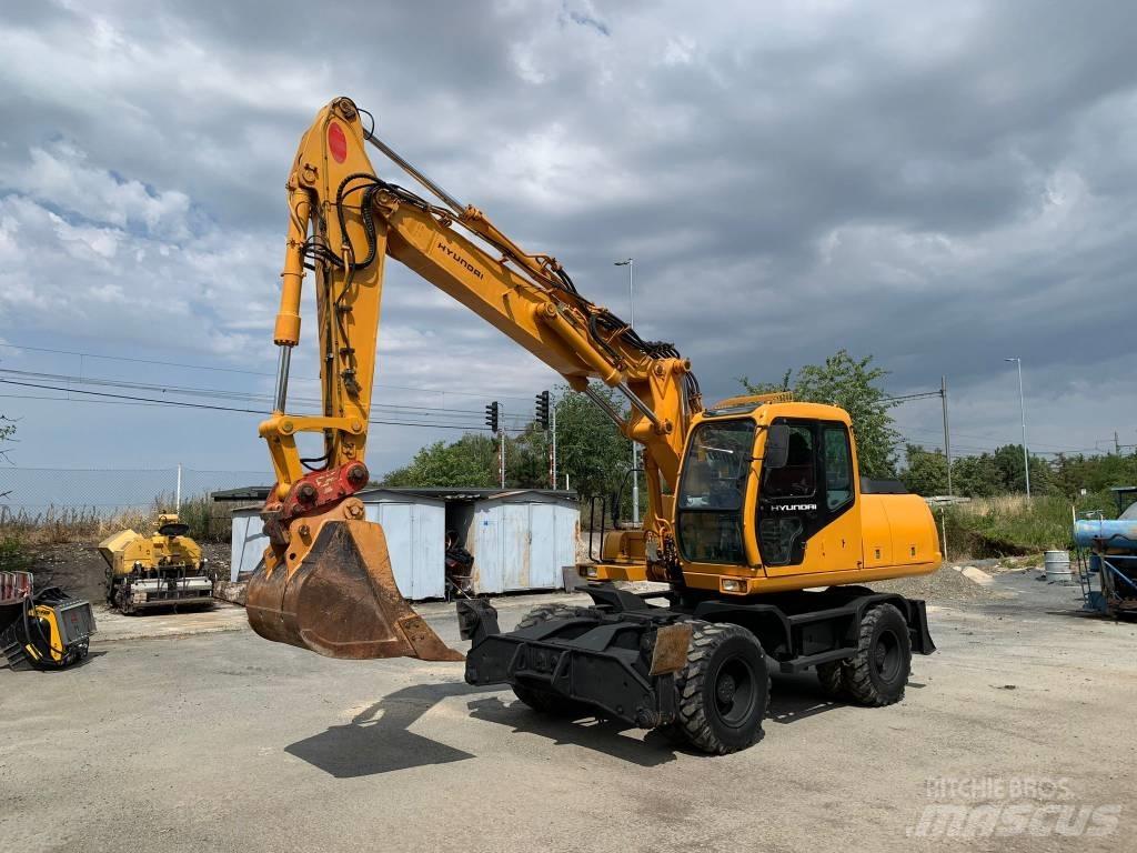 Hyundai ROBEX 170W-3 Hjulgravere
