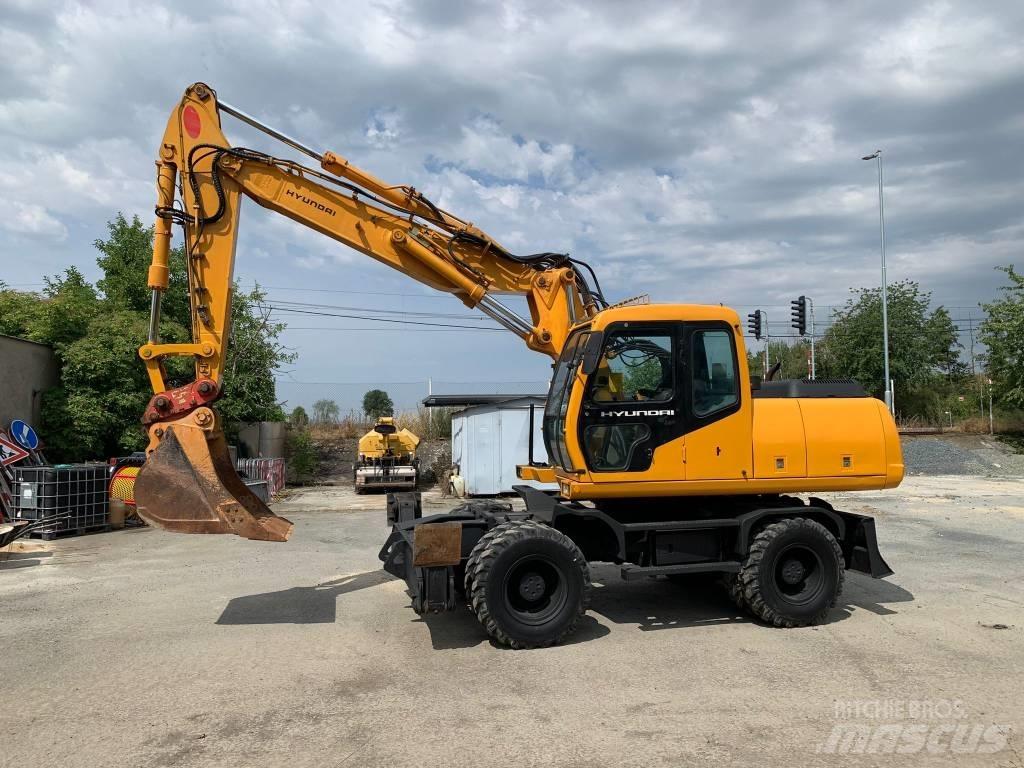 Hyundai ROBEX 170W-3 Hjulgravere