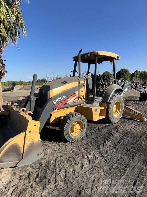 John Deere 310 Traktorgravere
