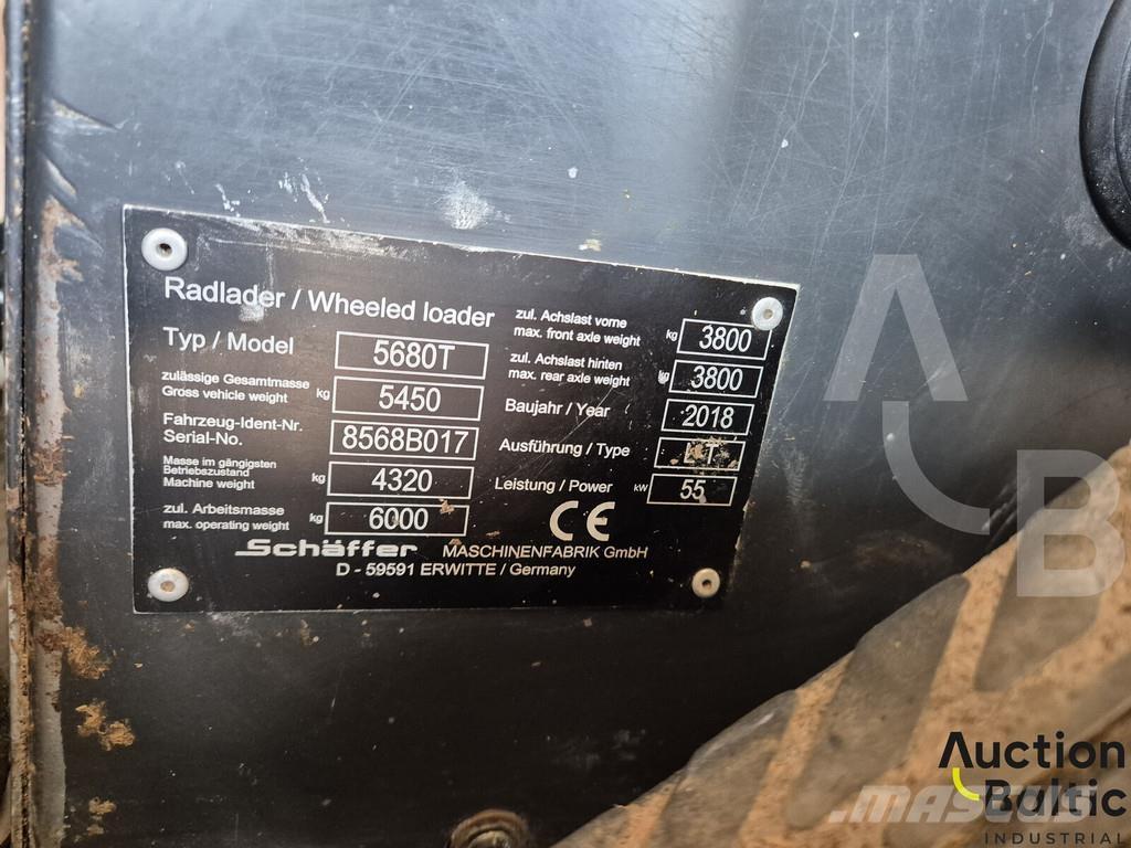 Schäffer 5680T Hjullastere