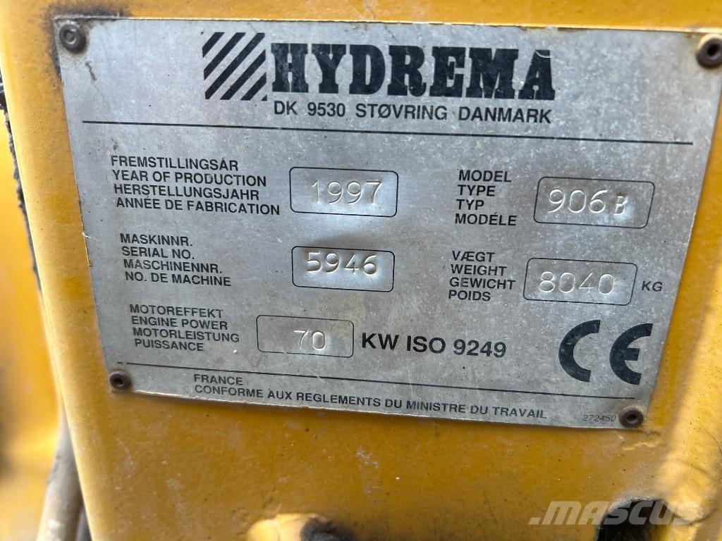 Hydrema 906 B Traktorgravere