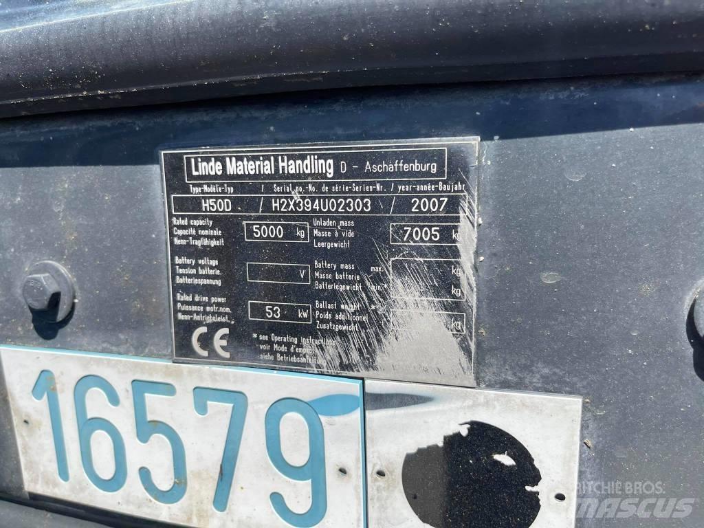 Linde H50D Diesel Trucker