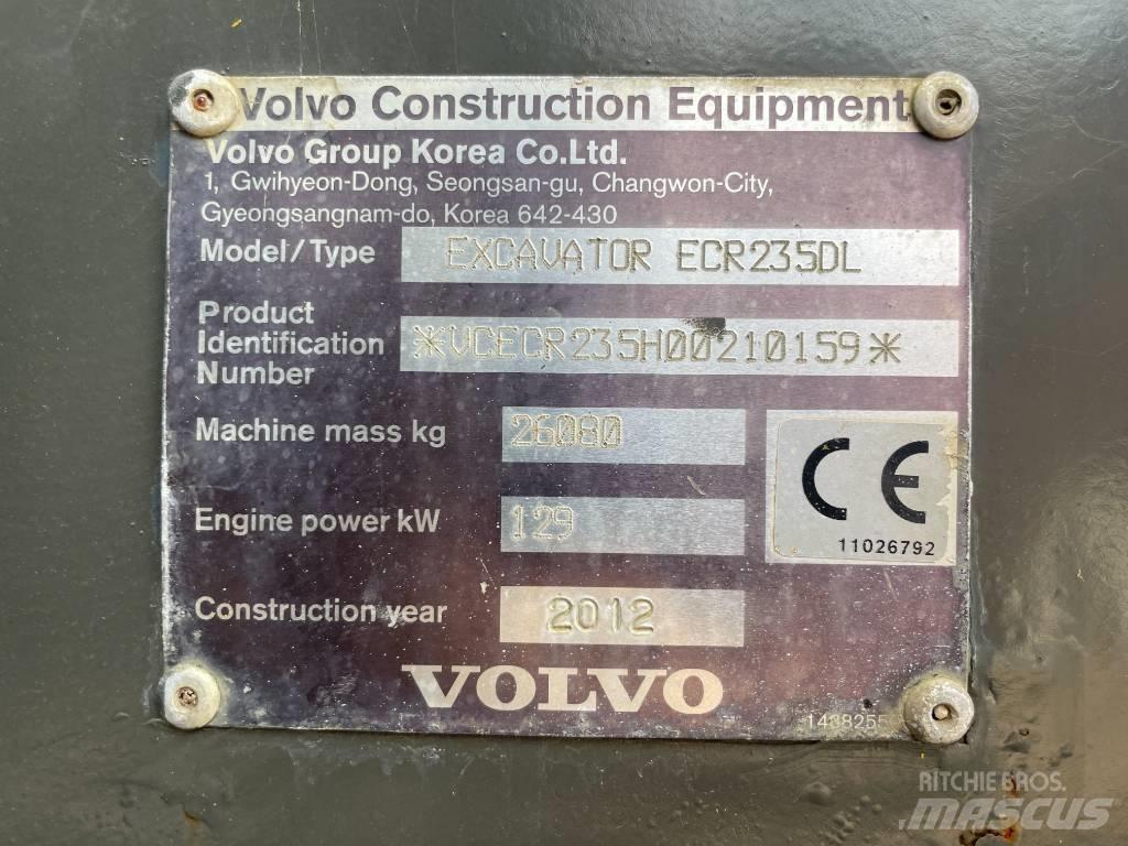 Volvo ECR 235 DL Beltegraver