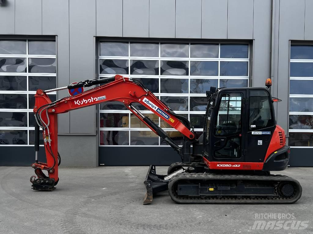 Kubota KX 080-4 | OQ45 Midigravere 7 - 12t